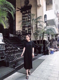 Váy xuông trơn
