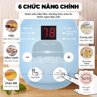 Nồi Nấu Chậm Bear 0.8L SUBE001