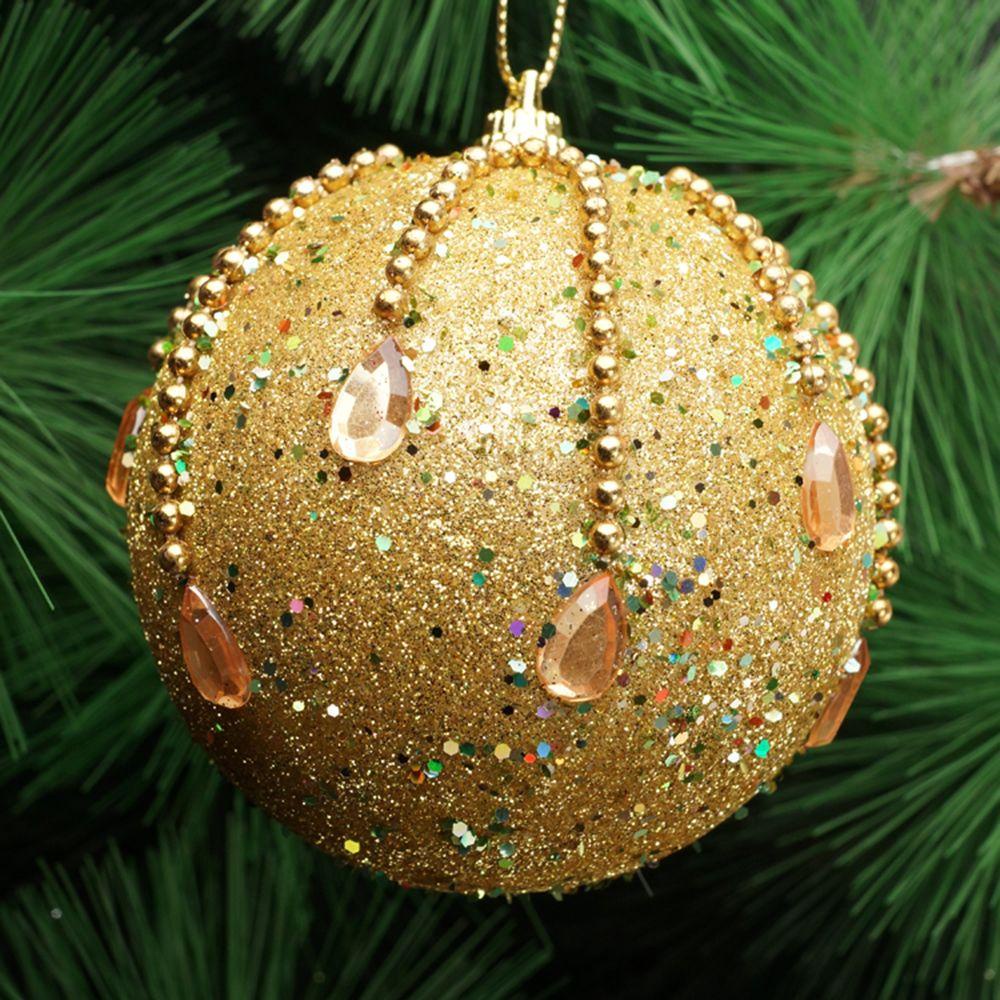 LAKAMIER Home Decor Rhinestone Hanging Pendants Xmas Tree Drop Ornament Cute