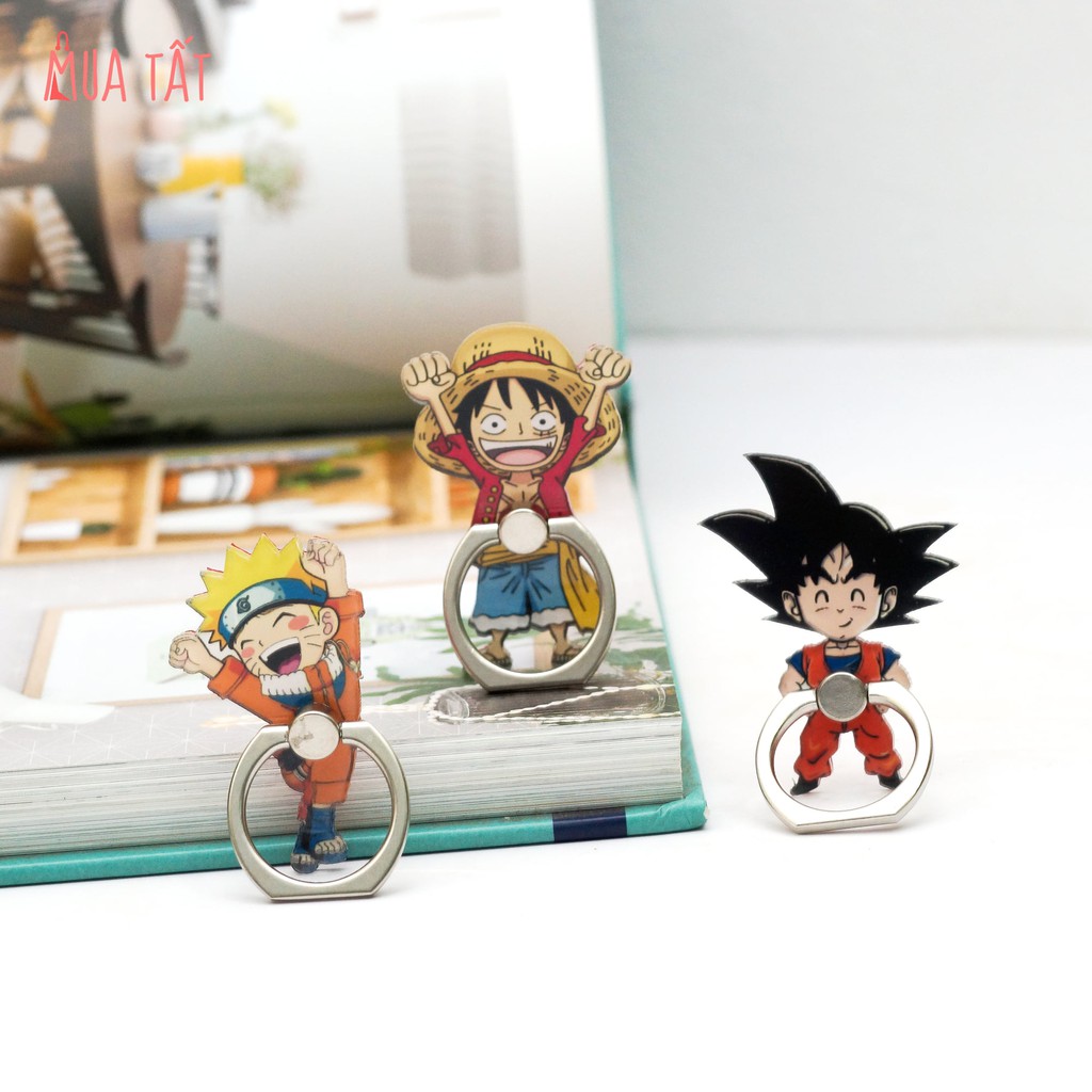 IRING GIÁ ĐỠ ĐIỆN THOẠI HÌNH NHẪN MẪU HOẠT HÌNH