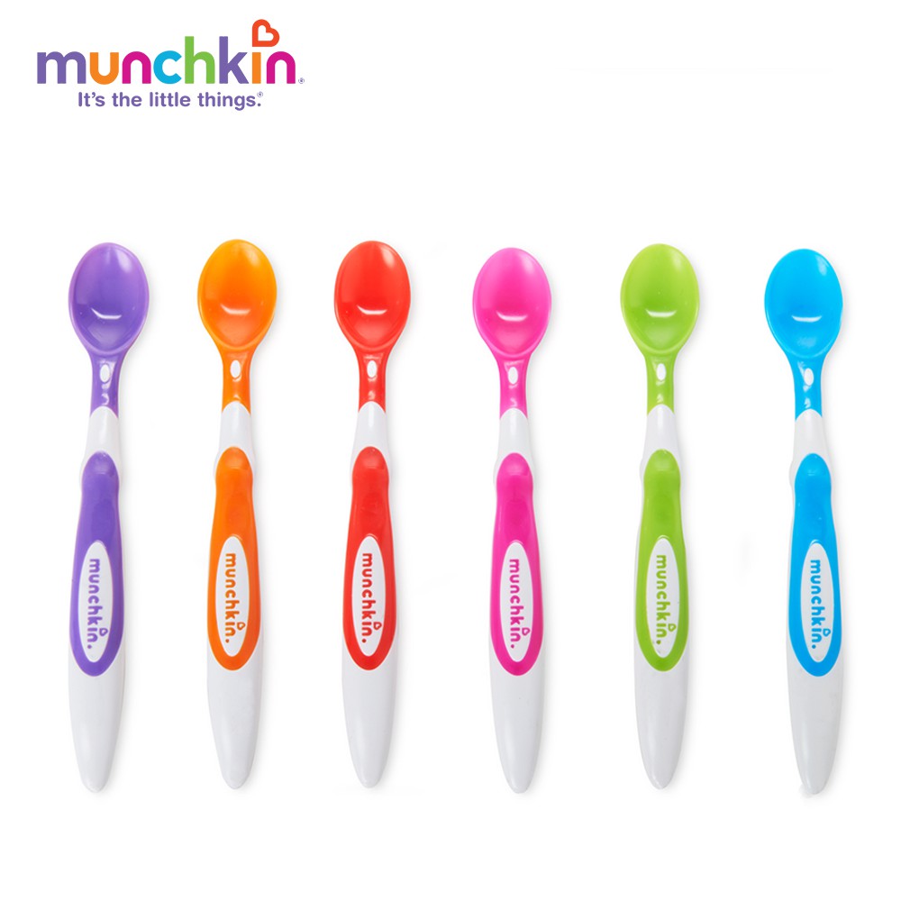 Thìa/Muỗng Nhựa Mềm Munchkin MK10062 [Chính hãng] [Set 6 chiếc]