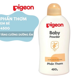 Phấn thơm em bé Pigeon nắp màu 100g