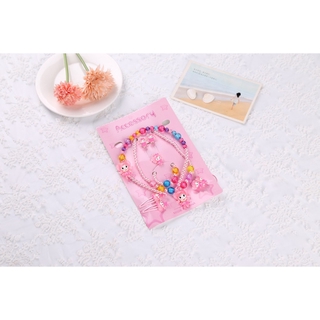 Bộ Trang Sức Hello Kitty Cho Bé 9 Món