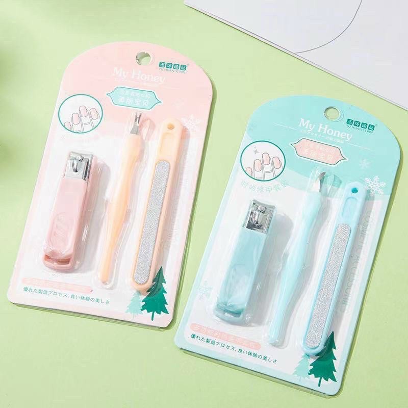 Bộ kìm cắt móng tay 3 món tiện dụng