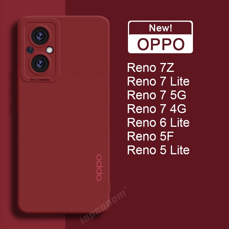 Ốp Điện Thoại Silicone Mềm Chống Sốc Cho OPPO Reno 7Z 7 Z 5F 5 6 Lite 8 Reno7 4G 5G