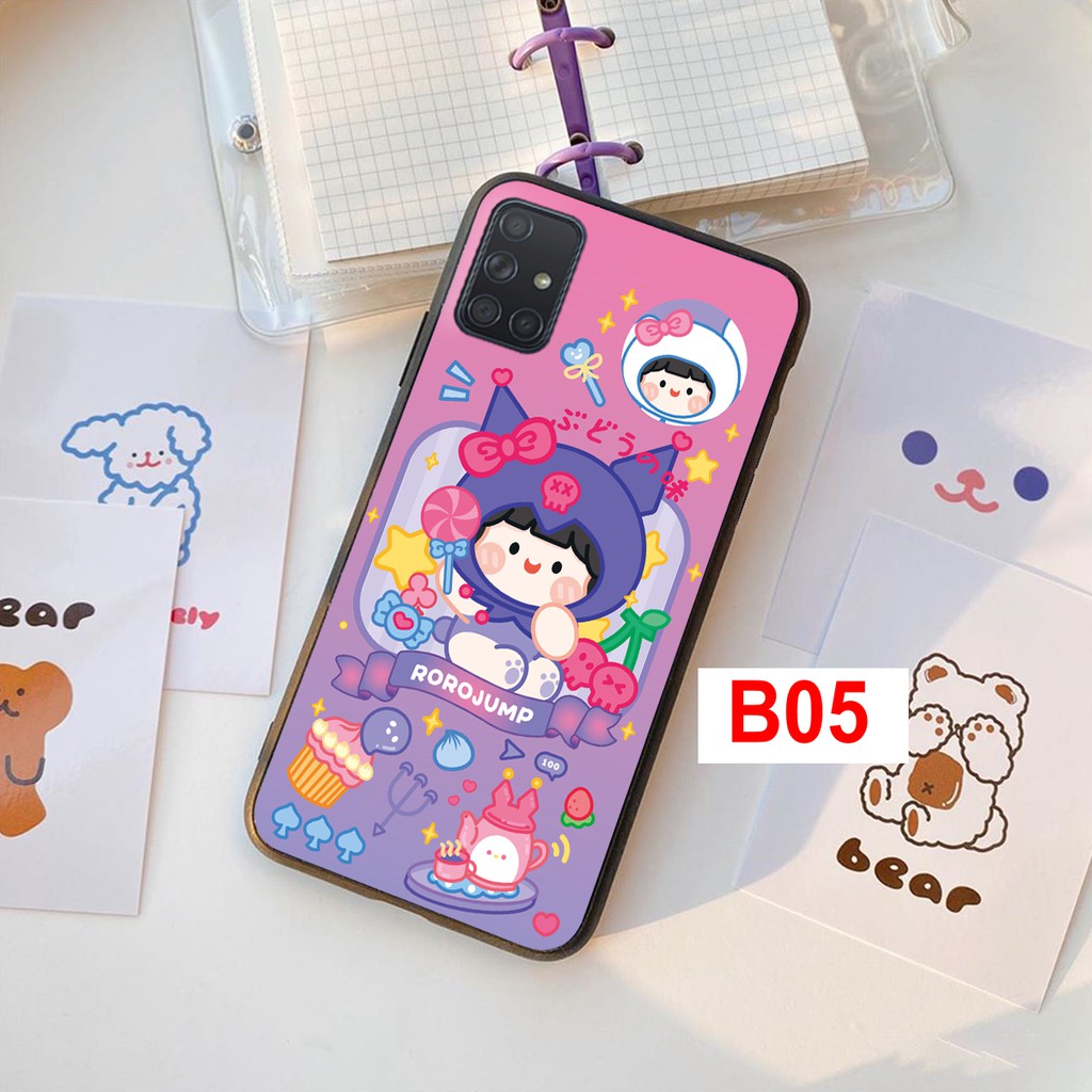ỐP LƯNG SAMSUNG A51/A31/A71/M51 in hình cô bé so cute