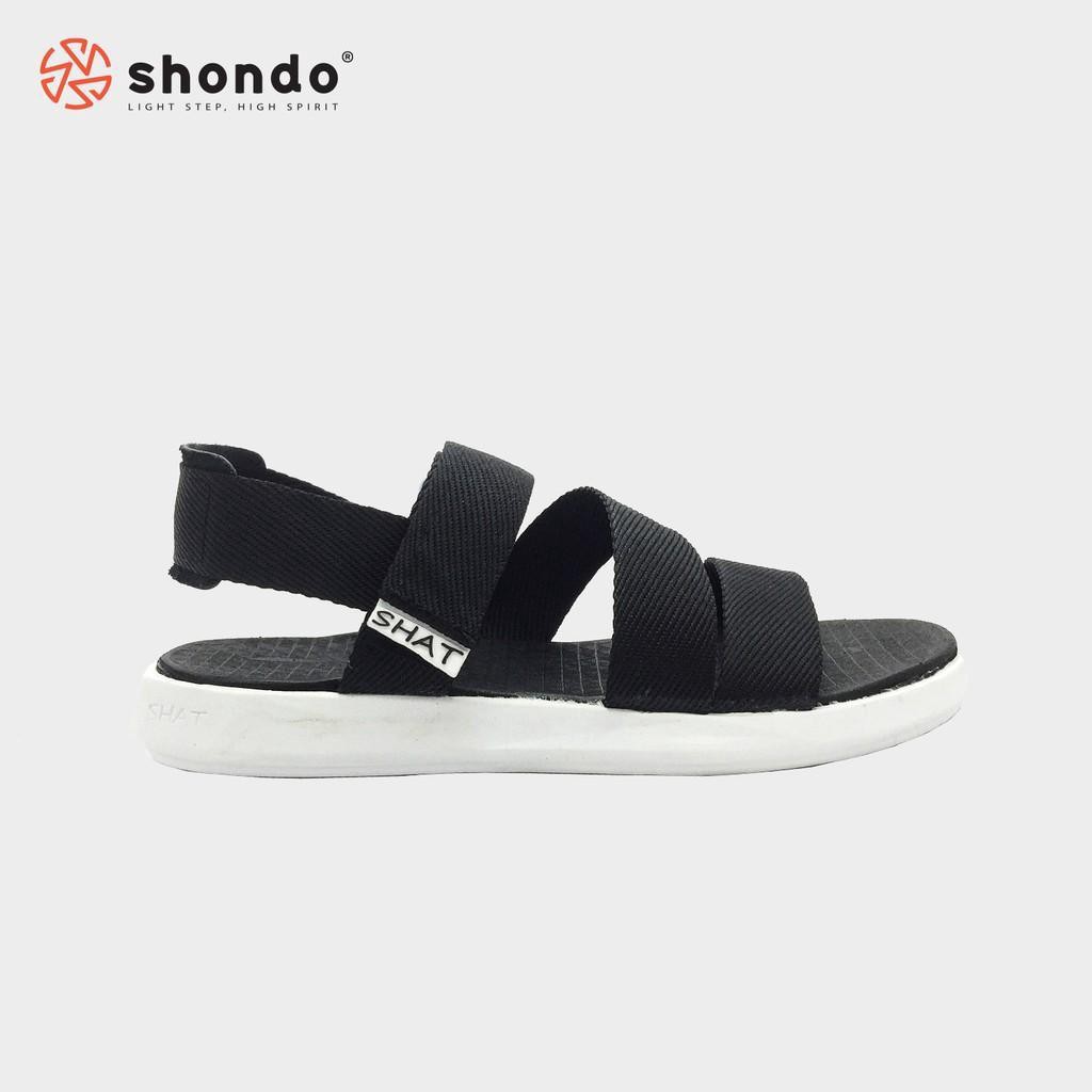 Giày Sandals SHAT Màu Đen - THM112