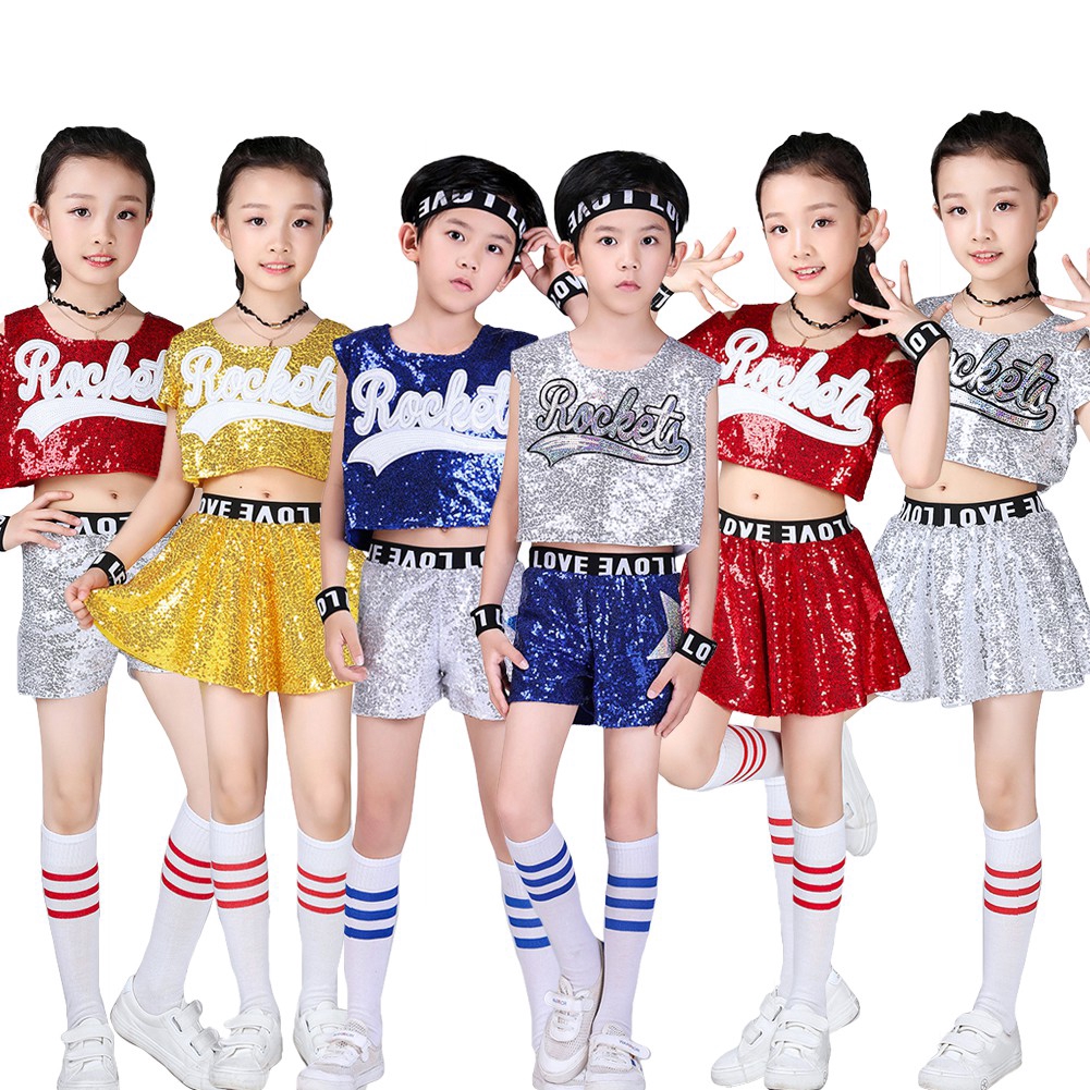 Set đồng phục nhảy múa biểu diễn văn nghệ 5 món cho trẻ em
