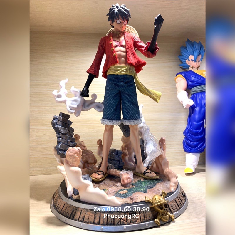 (Hết hàng) Mô hình One Piece - Luffy Haki Vũ trang 36cm