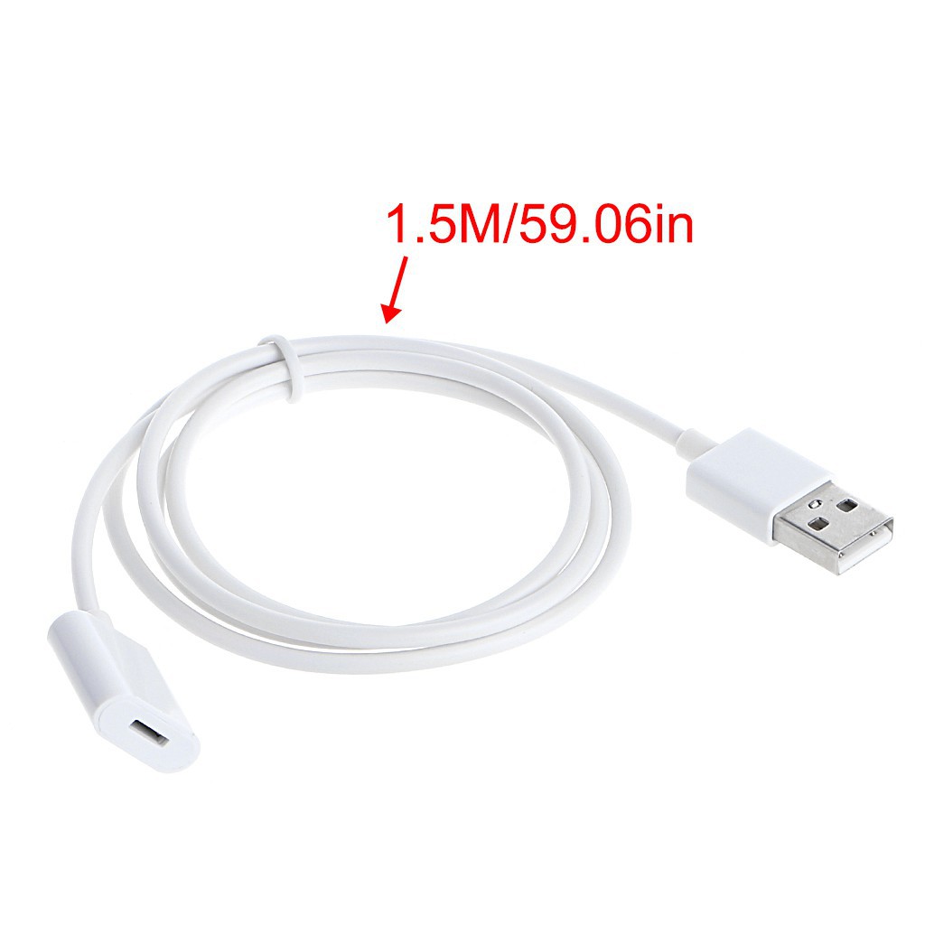 1m USB Male To 8-Pin Female Charge Adapter Cable For Pencil
