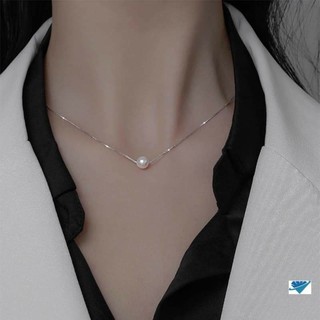 Dây chuyền bạc nữ hạt ngọc