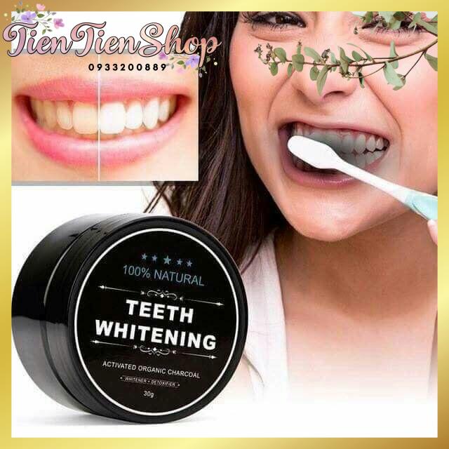 BỘT TẨY TRẮNG RĂNG THAN TRE HOẠT TÍNH (TEETH WHITENING)
