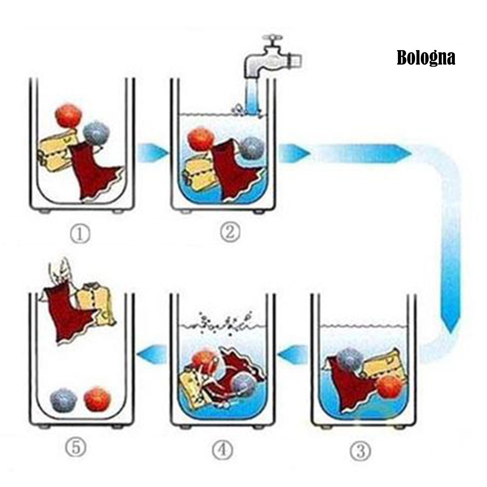 Bóng Hỗ Trợ Loại Bỏ Xơ Vải Cho Máy Giặt