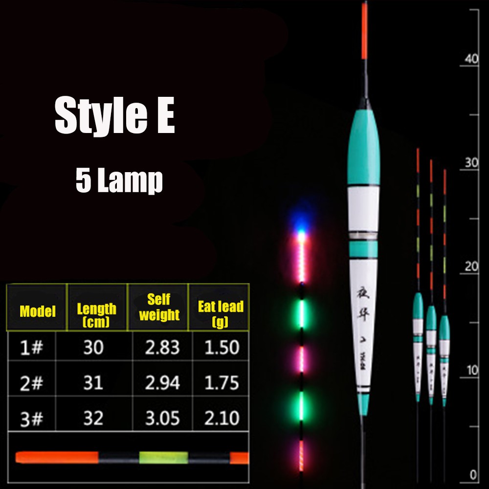 Phao câu cá có đèn led phát sáng chất lượng cao