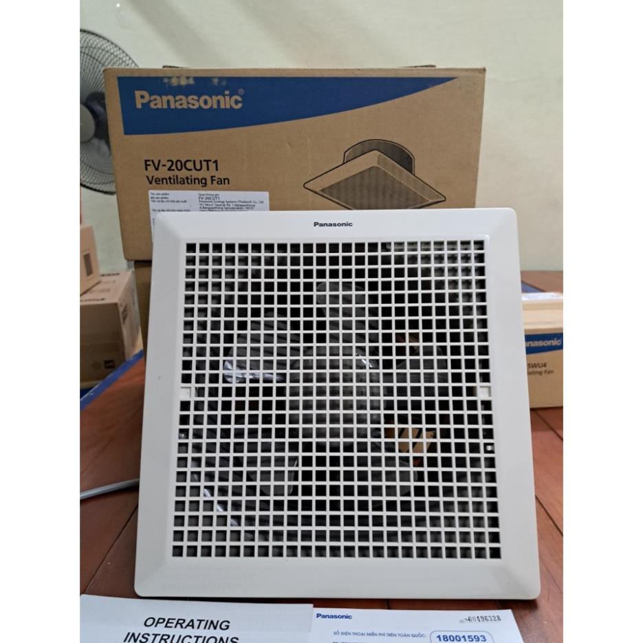 [PANASONIC | FV-20CUT1] Quạt hút thông gió âm trần Panasonic FV-20CUT1