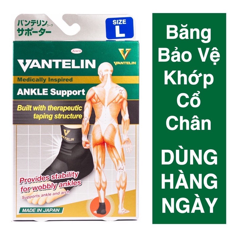 Băng Bảo Vệ Khớp Cổ Chân Vantelin Ankle Support size L