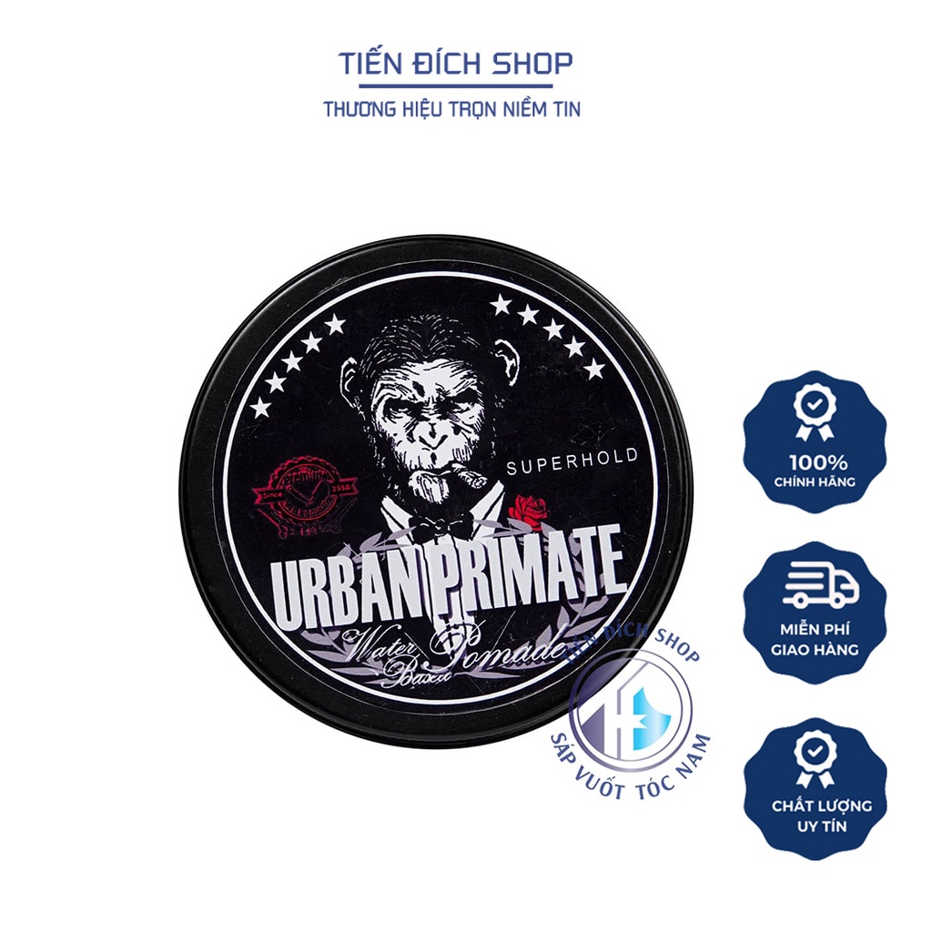 Pomade vuốt tóc Urban Primate Superhold Pomade 128g chính hãng từ Thái lan