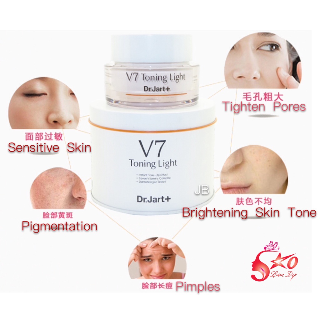 Kem dưỡng da V7 Toning Light Dr.Jart+