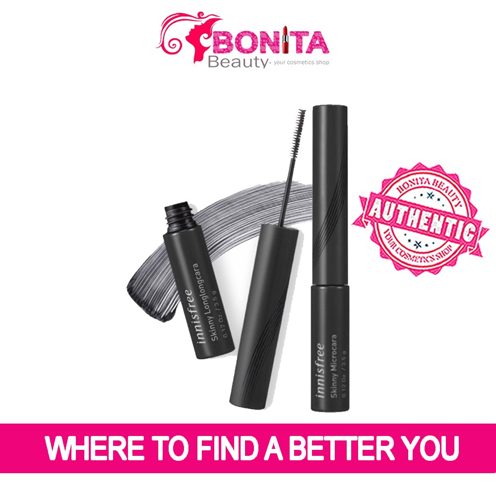 Mascara Siêu Mảnh Chống Trôi Innisfree Skinny Microcara Zero | BigBuy360 - bigbuy360.vn