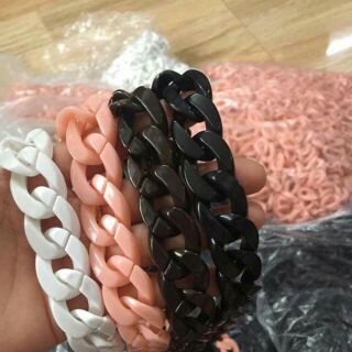 Combo sợi, xích làm túi handmade