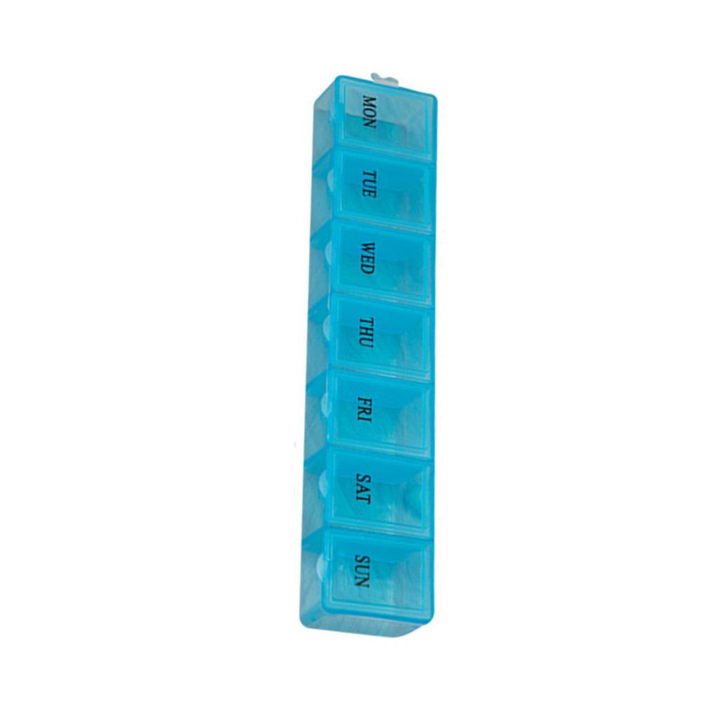 Hộp Đựng Thuốc 7 Ngăn Tiện Lợi Dễ Sử Dụng Ốp