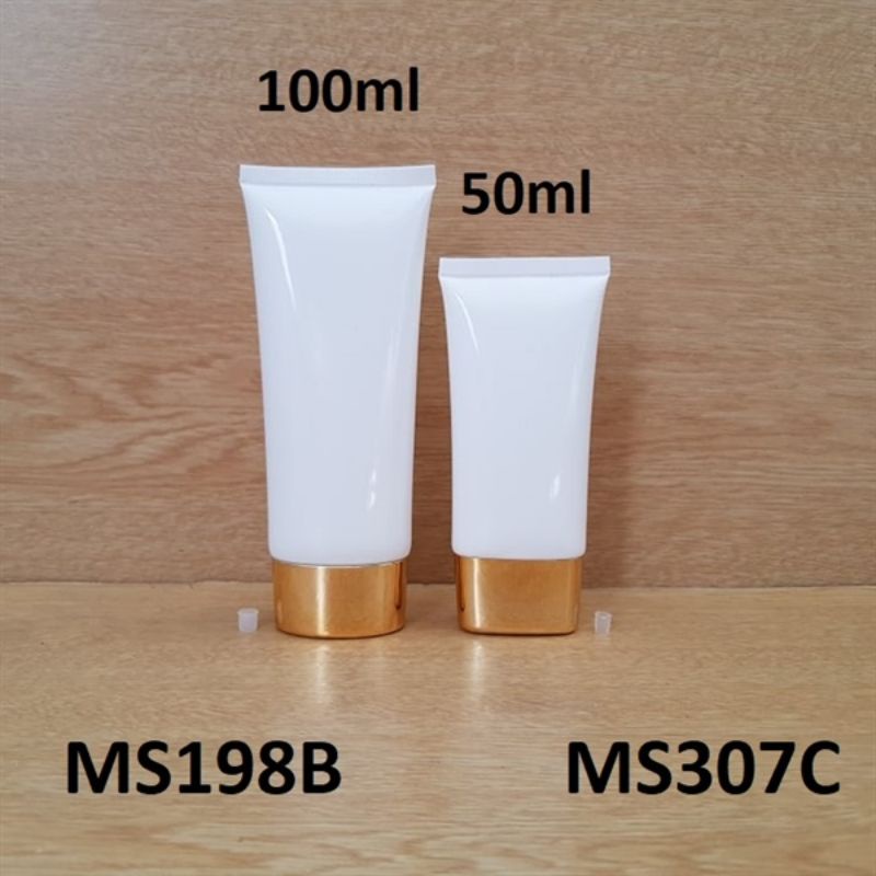 Tuýp Chiết Mỹ Phẩm ❤ GIÁ TỐT NHẤT ❤ Tuýp nhựa nắp xi 50ml,100ml đựng kem chống nắng, sữa rửa mặt