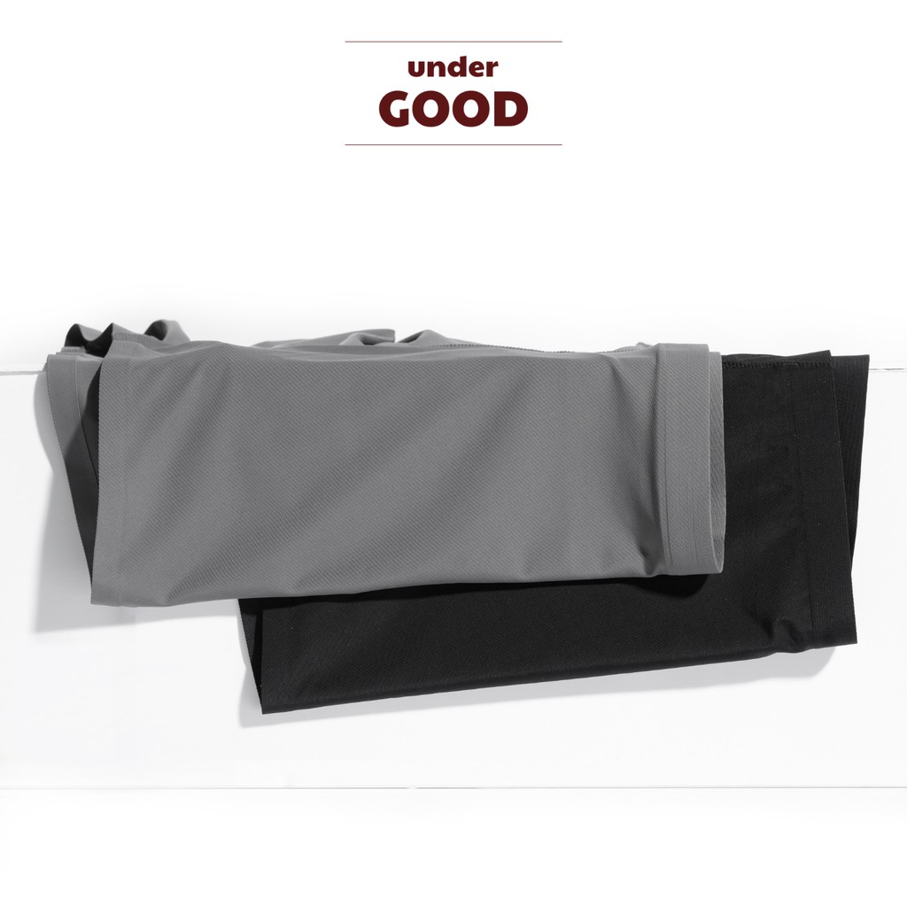 Quần sịp nam dáng Boxer vải lụa băng cao cấp mát, mịn, thoáng khí/ Quần lót nam thun lạnh siêu co giãn| UnderGOOD