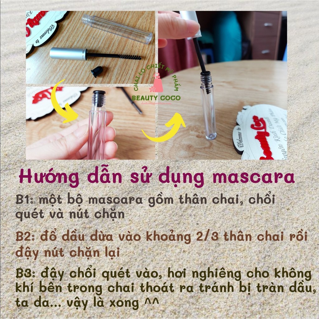 Vỏ chai mascara giá rẻ (lọ chuốt mi)