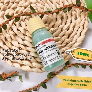 Ngăn ngừa rụng tóc và kích thích mọc tóc Sato 30ml