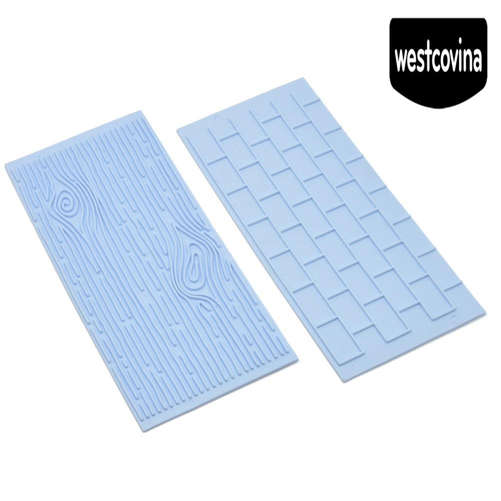 [Hot]☀ Bộ 2 Khuôn Làm Bánh Hình Viên Gạch