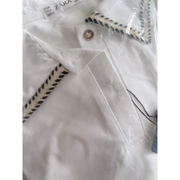 Set đầm đôi mẹ và bé gái polo form suông tone trắng cực xinh