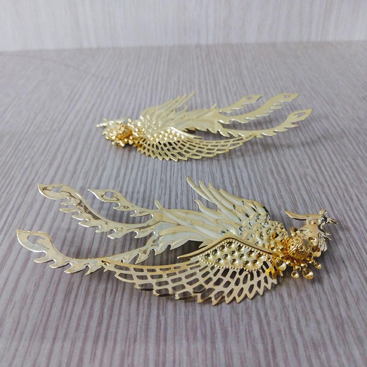 Bộ 2 kẹp tóc phượng hoàng cổ trang - XIMA1805