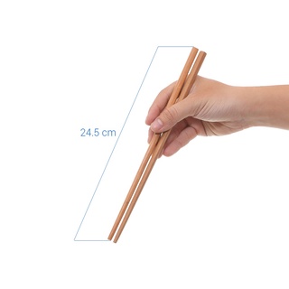 Vỉ 10 Đôi Đũa Chò Chỉ Gỗ Đức Việt