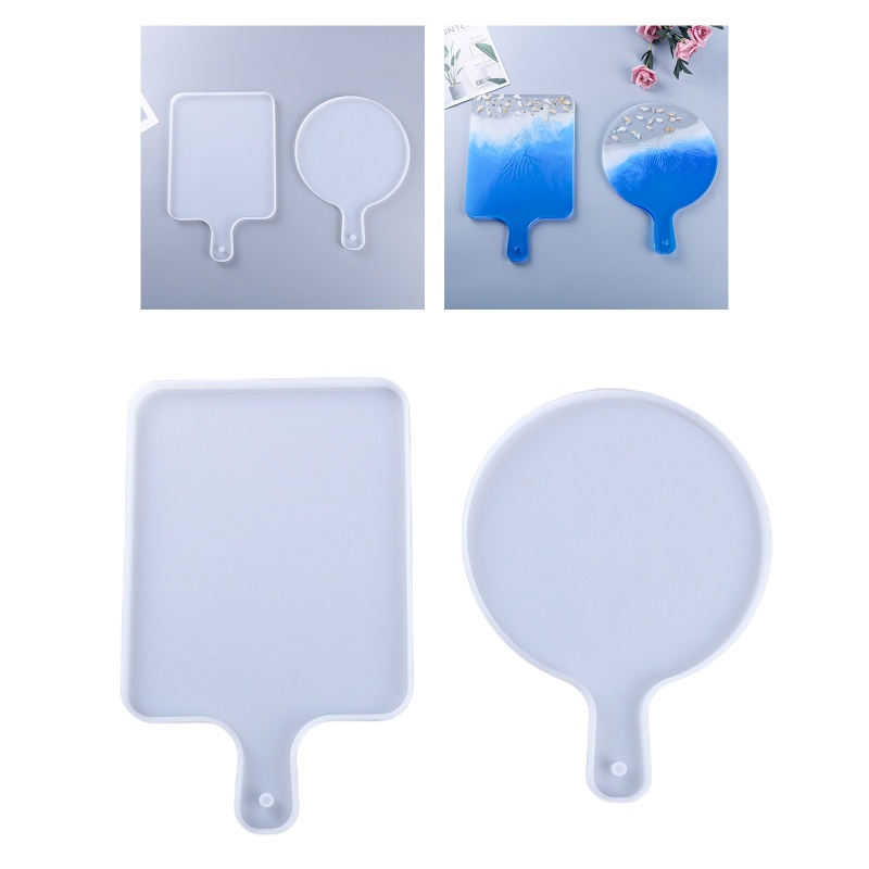 Khuôn Silicone Làm Khay Nhựa Resin Epoxy