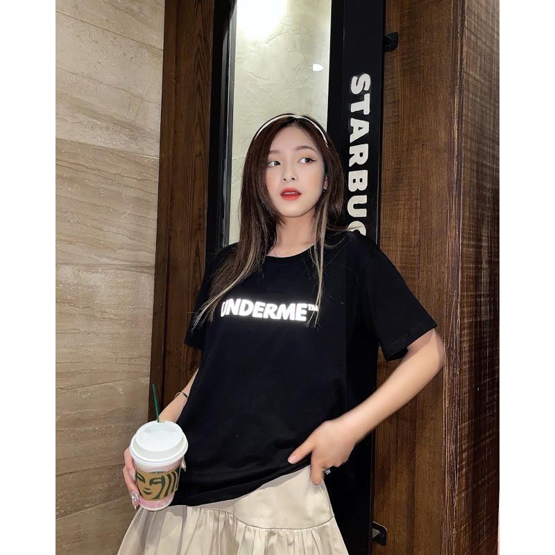 [Mã BMINC50 giảm 10% đơn 99K] Áo thun nữ UNDERME™ Logo Cropped Tee freesize