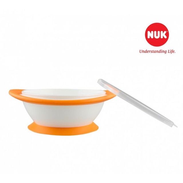 Bát ăn dặm chống đổ có nắp NUK