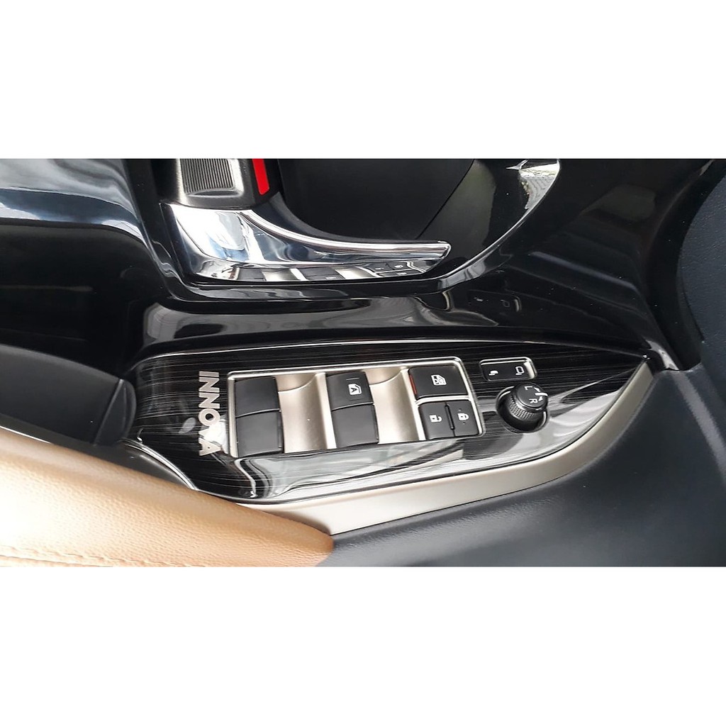 Ốp nội thất titan xe Innova 2018-2019 2020 2021 - 5 chi tiết