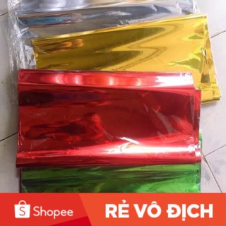 giấy bóng bọc quà noel óng ánh giấy bọc quà giáng sinh đep nhiều mẫu
