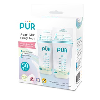 Túi trữ sữa pur hộp 50 túi thái lan x 250ml