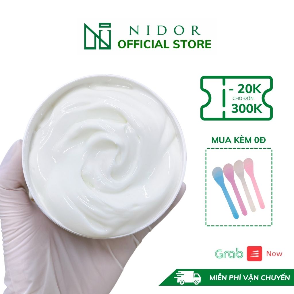 Extract Lotion dưỡng trắng da, giữ ẩm, mịn da - Pha kem làm mềm kem, dễ thấm