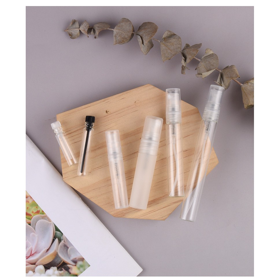 Chai xịt trong suốt đựng chất lỏng cầm tay tiện dụng dung tích 2ml 3ml 5ml 10ml