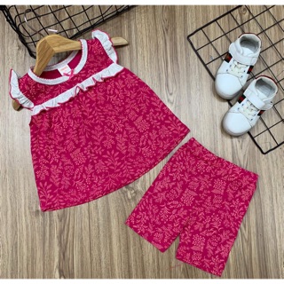 Combo bộ ngắn xinh yêu cho bé gái