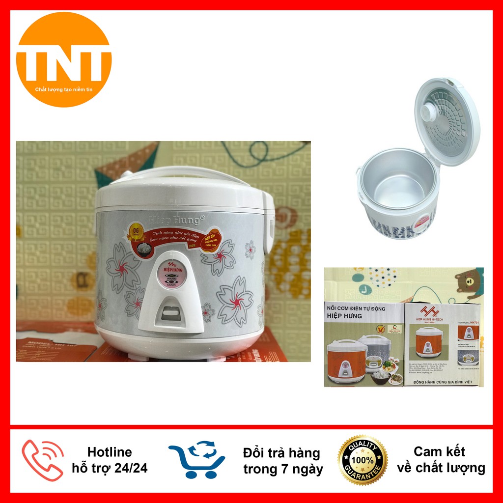 Nồi cơm 1,8L Hiệp Hưng 701 [HÀNG CHÍNH HÃNG]