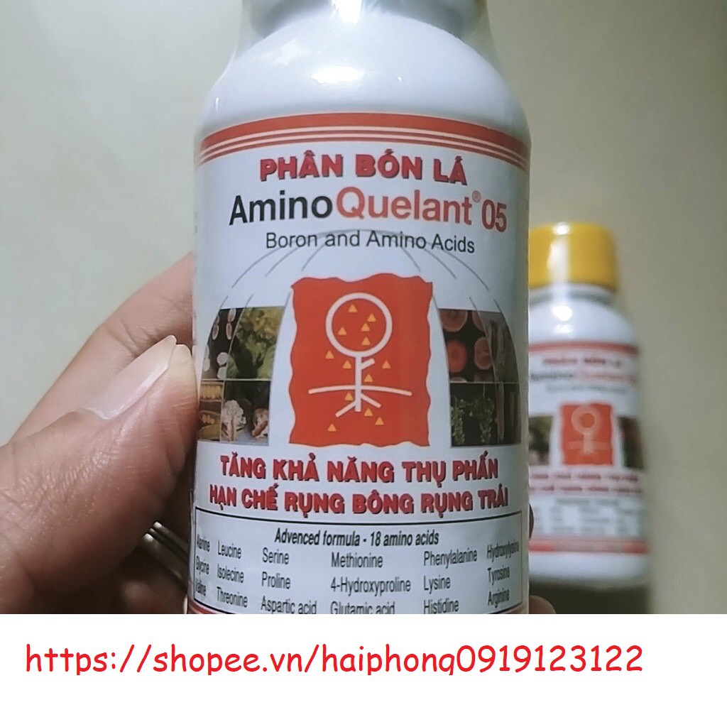 Amino Bo– Bổ sung vi lượng Bo, chống rụng nụ chai 100ml