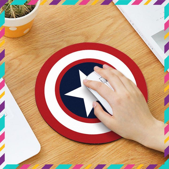 Miếng Lót Chuột Hình Tròn 20x20 Giá Rẻ Họa Tiết Hoạt Hình Giá Rẻ Chống Trơn Trượt | BigBuy360 - bigbuy360.vn