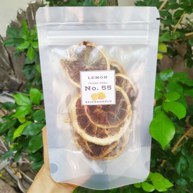 Lemon - Chanh vàng Mỹ sấy lát nguyên liệu pha chế