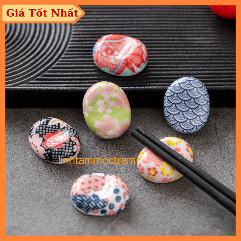 Gác đũa gốm sứ phong cách nhật bản