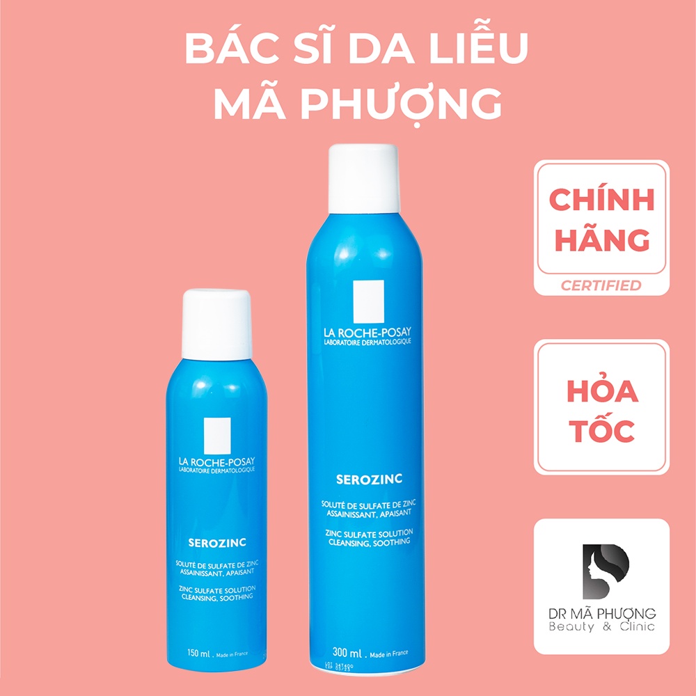 Xịt Khoáng Giúp Làm Sạch Và Dịu Da La Roche-Posay Serozinc