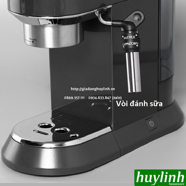 [Mã ELHAMS5 giảm 6% đơn 300K] Máy pha cafe Espresso Delonghi EC785.GY