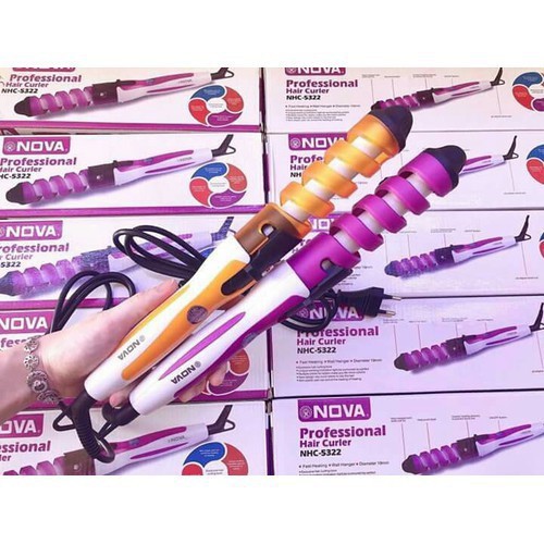 Máy uốn tóc xoăn tóc tự động NOVA 8558